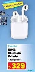 PİRANHA 9946 TWS KABLOSUZ BLUETOOTH KULAKLIK PİRANHA 9946 TWS KABLOSUZ BLUETOOTH KULAKLIK